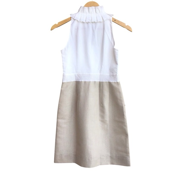 Ann Taylor Loft Linen Blend Sleeveless Dress NEW - Picture 2 of 8